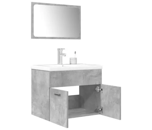 3-Daļīgs Vannasistabas Mēbeļu Komplekts, Inženierijas Koks Vidaxl