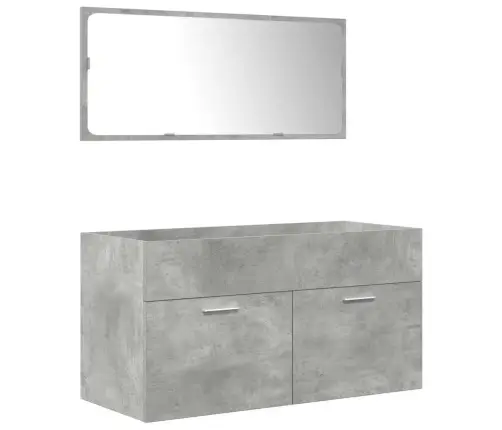 3-Daļīgs Vannasistabas Mēbeļu Komplekts, Inženierijas Koks Vidaxl