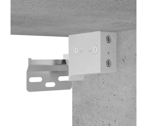 5-Daļīgs Vannasistabas Mēbeļu Komplekts, Betona Pelēks, Koks Vidaxl