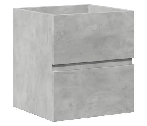 2-Osaline Vannitoa Mööblikomplekt, Betoonhall, Tehispuit