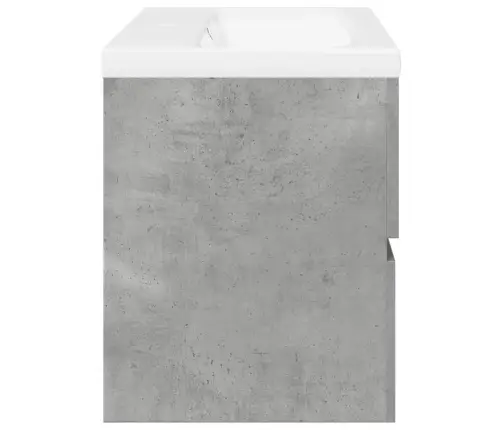 2-Osaline Vannitoa Mööblikomplekt, Betoonhall, Tehispuit