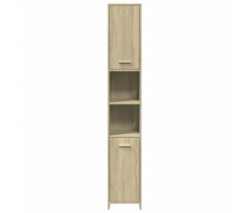 4-Daļīgs Vannasistabas Mēbeļu Komplekts, Sonomas Ozolkoka Vidaxl