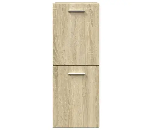 5-Osaline Vannitoa Mööblikomplekt, Sonoma Tamm, Tehispuit