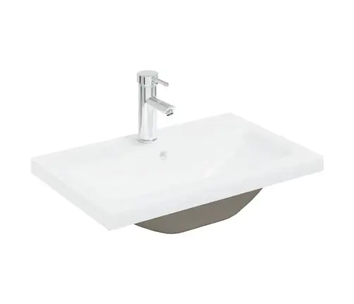 Vonios Baldų Komplektas, 3 Dalių, Ąžuolo, Apdirbta Mediena