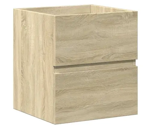 2-Osaline Vannitoa Mööblikomplekt, Sonoma Tamm, Tehispuit