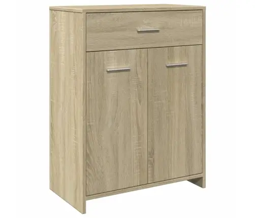 4-Osaline Vannitoa Mööblikomplekt, Sonoma Tamm, Tehispuit