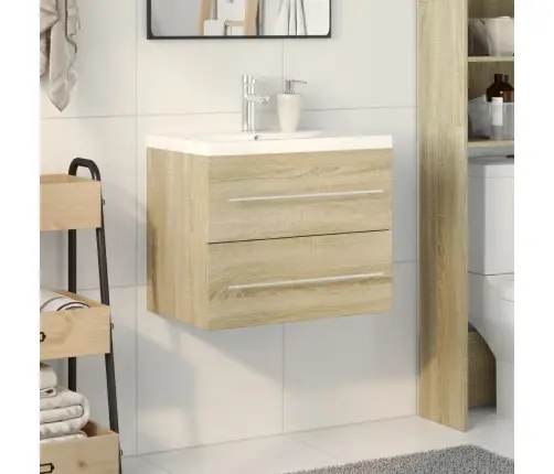 2-Daļīgs Vannasistabas Mēbeļu Komplekts, Inženierijas Koks Vidaxl