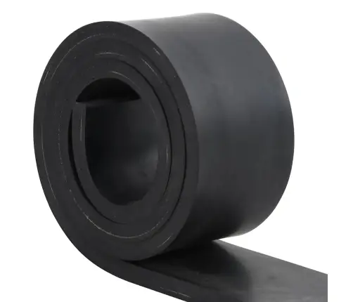 Guminis Kraštas Sniego Valytuvui Juoda 200X8X1 Cm