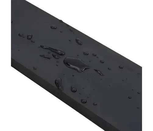 Gumijas Mala Sniega Tīrītājam, Melns, 250X8X1 Cm Vidaxl