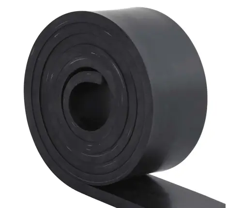 Gumijas Mala Sniega Tīrītājam, Melns, 300X8X1 Cm Vidaxl