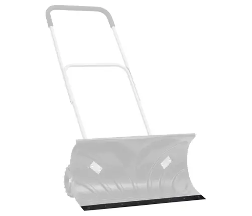 Gumijas Mala Sniega Tīrītājam, Melns, 300X8X1 Cm Vidaxl