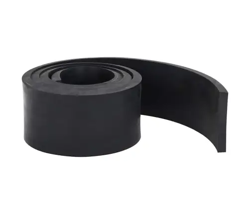 Kummiserv Lumesahale Must 200X10X1 Cm