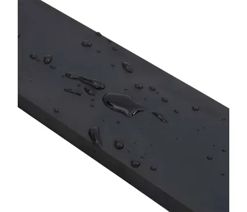 Gumijas Mala Sniega Tīrītājam, Melns, 250X10X1 Cm Vidaxl