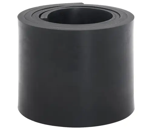 Kummiserv Lumesahale Must 200X15X1 Cm