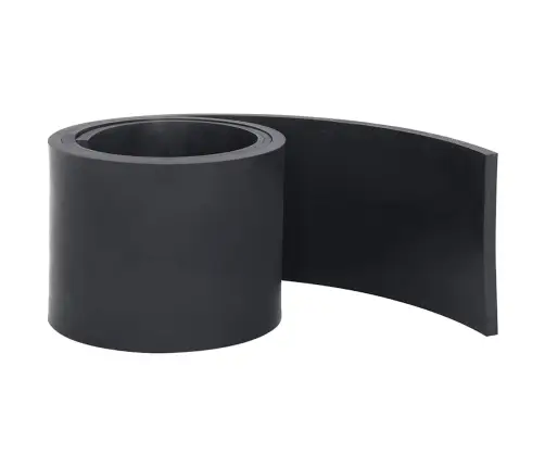 Kummiserv Lumesahale Must 200X15X1 Cm