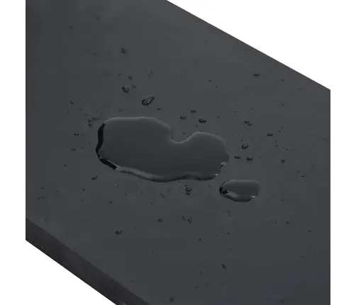 Kummiserv Lumesahale Must 200X15X1 Cm