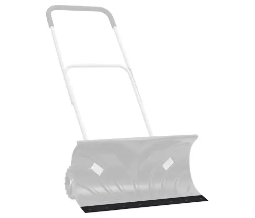 Kummiserv Lumesahale Must 200X15X1 Cm