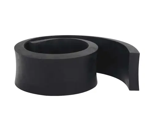 Gumijas Mala Sniega Tīrītājam, Melns, 100X8X2 Cm Vidaxl