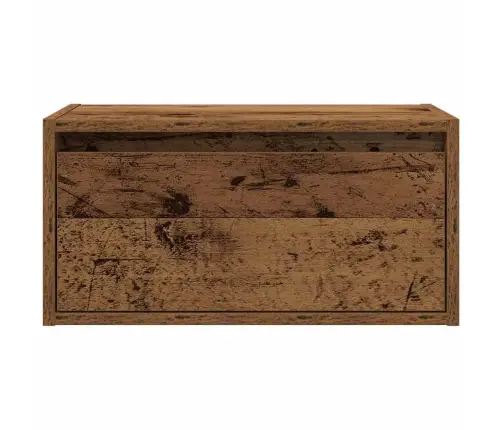 Sienas Naktsskapīši Ar Led Apgaismojumu, 2 Gab., Veci Dēļi Vidaxl Sienas Naktsskapīši Ar Led Apgaismojumu, 2 Gab., Veci Dēļi Vidaxl