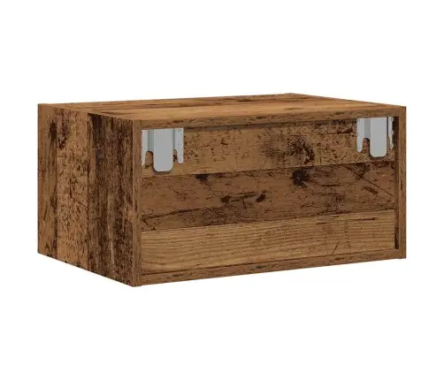 Sienas Naktsskapīši Ar Led Apgaismojumu, 2 Gab., Veci Dēļi Vidaxl Sienas Naktsskapīši Ar Led Apgaismojumu, 2 Gab., Veci Dēļi Vidaxl