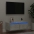 Tv Galdiņš Ar Led Lampiņām Betona Pelēks 75X35,5X25 Cm Vidaxl