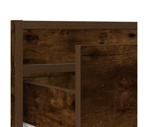 Telerialus Led-Tuledega, Suitsutatud Tamm, 75X35,5X25 Cm Telerialus Led-Tuledega, Suitsutatud Tamm, 75X35,5X25 Cm