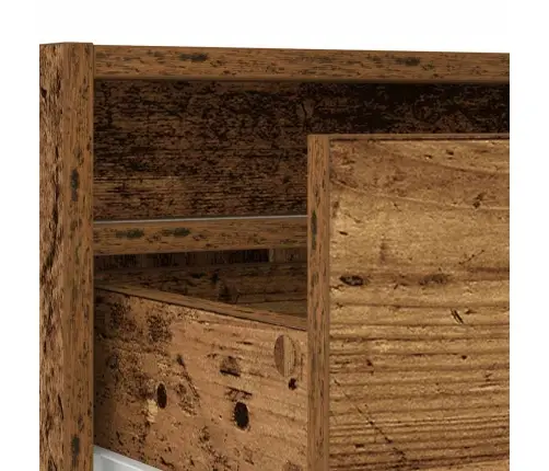 Televizoriaus Spintelė Su Led, Medienos, 100X35,5X25 Cm