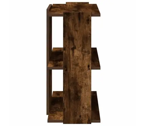 Raamaturiiul 3 Korrust, Suitsutamm, 60X30X60 cm Tehispuit