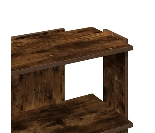 Raamaturiiul 3 Korrust, Suitsutamm, 60X30X60 cm Tehispuit