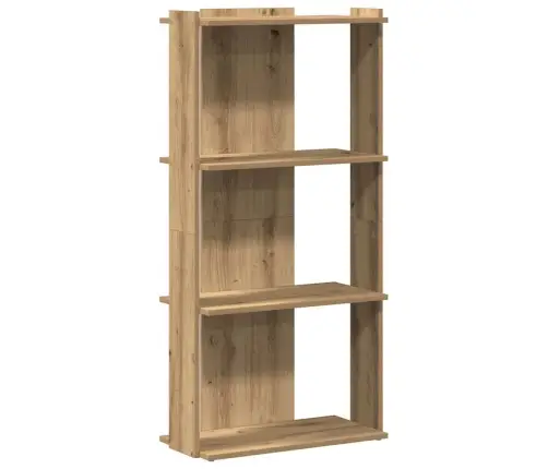 Knygų Spinta, 3 Aukštų, Artisano Ąžuolo, 60X30X120cm Mediena