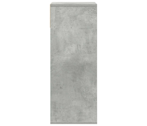 Raamaturiiul, Betoonhall, 34X31X80 cm Tehispuit