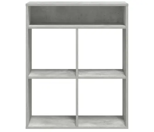 Raamaturiiul, Betoonhall, 66X31X80 cm Tehispuit