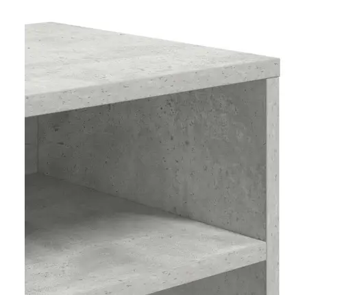 Raamaturiiul, Betoonhall, 66X31X80 cm Tehispuit