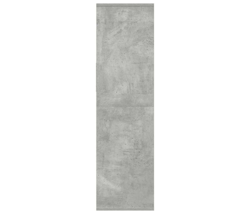 Spintelė Knygoms, Betono Pilka, 34X31X112 cm Mdp
