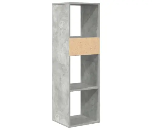 Spintelė Knygoms, Betono Pilka, 34X31X112 cm Mdp