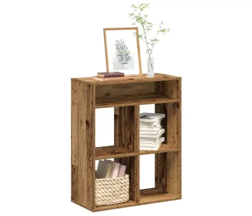 Raamaturiiul, Vana Puit, 66X31X80 cm Tehispuit