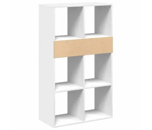 Spintelė Knygoms, Baltos Spalvos, 66X31X112 cm Mdp
