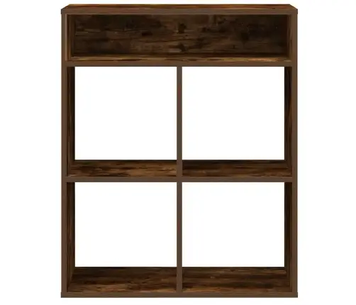 Grāmatu Skapis, Ozola Krāsa, 66X31X80 Cm, Inženierijas Koks Vidaxl