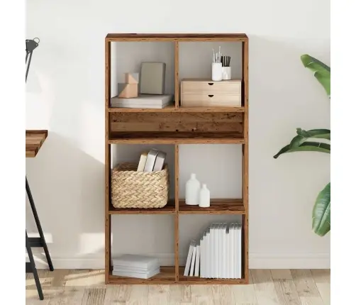 Raamaturiiul, Vana Puit, 66X31X112 cm Tehispuit