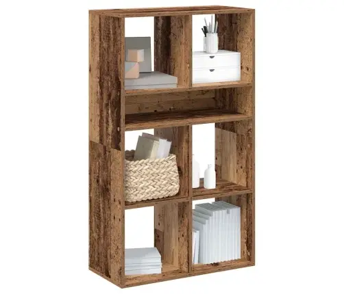 Raamaturiiul, Vana Puit, 66X31X112 cm Tehispuit