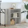 Grāmatu Plaukts, Betona Pelēks, 60X30X71,5Cm, Inženierijas Koks Vidaxl Grāmatu Plaukts, Betona Pelēks, 60X30X71,5Cm, Inženierijas Koks Vidaxl