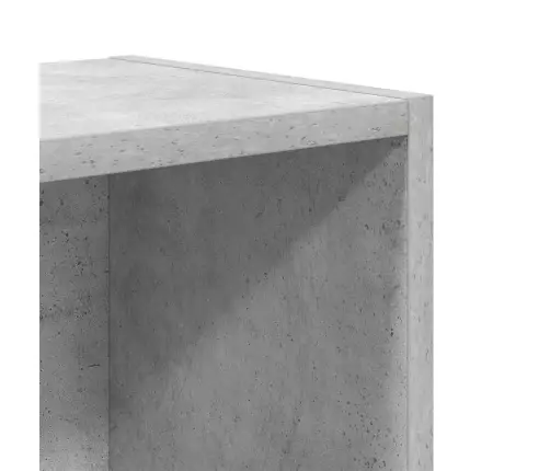 Grāmatu Plaukts, Pelēks, 31X24X52 Cm, Inženierijas Koks Vidaxl