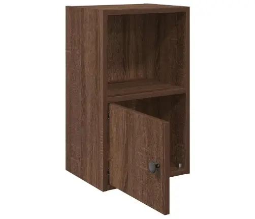 Grāmatu Plaukts, Brūna Koka, 31X24X52 Cm, Inženierijas Koks Vidaxl