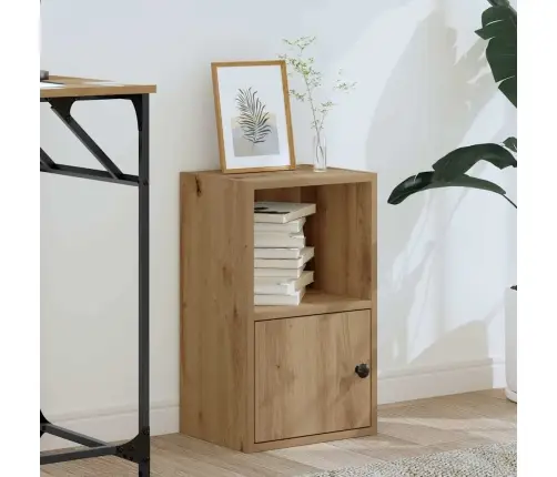 Grāmatu Plaukts, Ozolkoka, 31X24X52 Cm, Inženierijas Koks Vidaxl