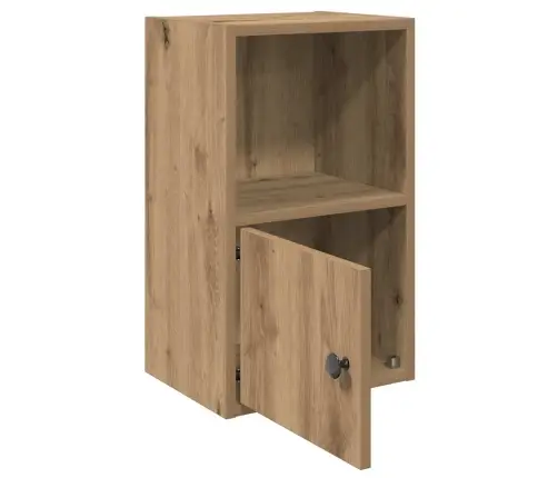 Grāmatu Plaukts, Ozolkoka, 31X24X52 Cm, Inženierijas Koks Vidaxl