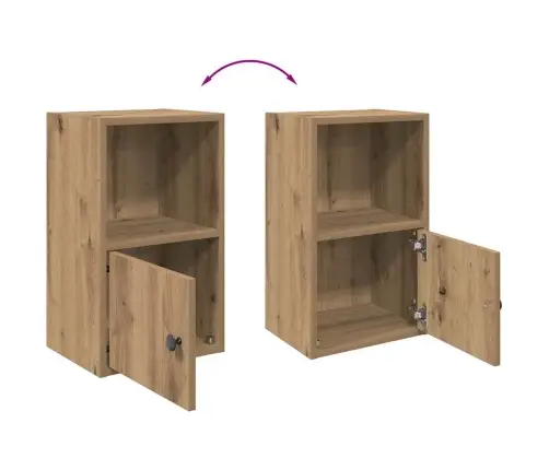 Grāmatu Plaukts, Ozolkoka, 31X24X52 Cm, Inženierijas Koks Vidaxl