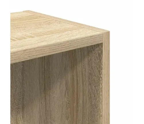 Grāmatu Plaukts, Ozola Krāsa, 31X24X77 Cm, Inženierijas Koks Vidaxl