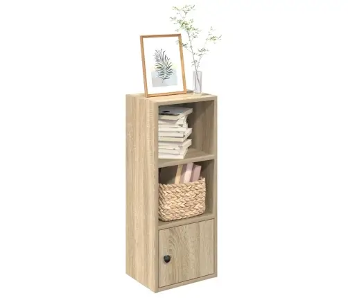 Grāmatu Plaukts, Ozola Krāsa, 31X24X77 Cm, Inženierijas Koks Vidaxl