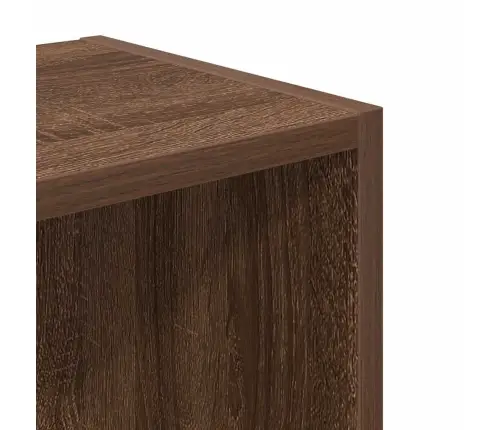 Grāmatu Plaukts, Brūna Koka, 31X24X77 Cm, Inženierijas Koks Vidaxl