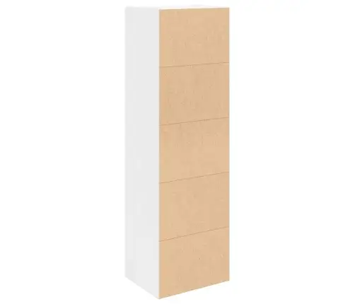 Grāmatu Plaukts, Balts, 31X24X102 Cm, Inženierijas Koks Vidaxl